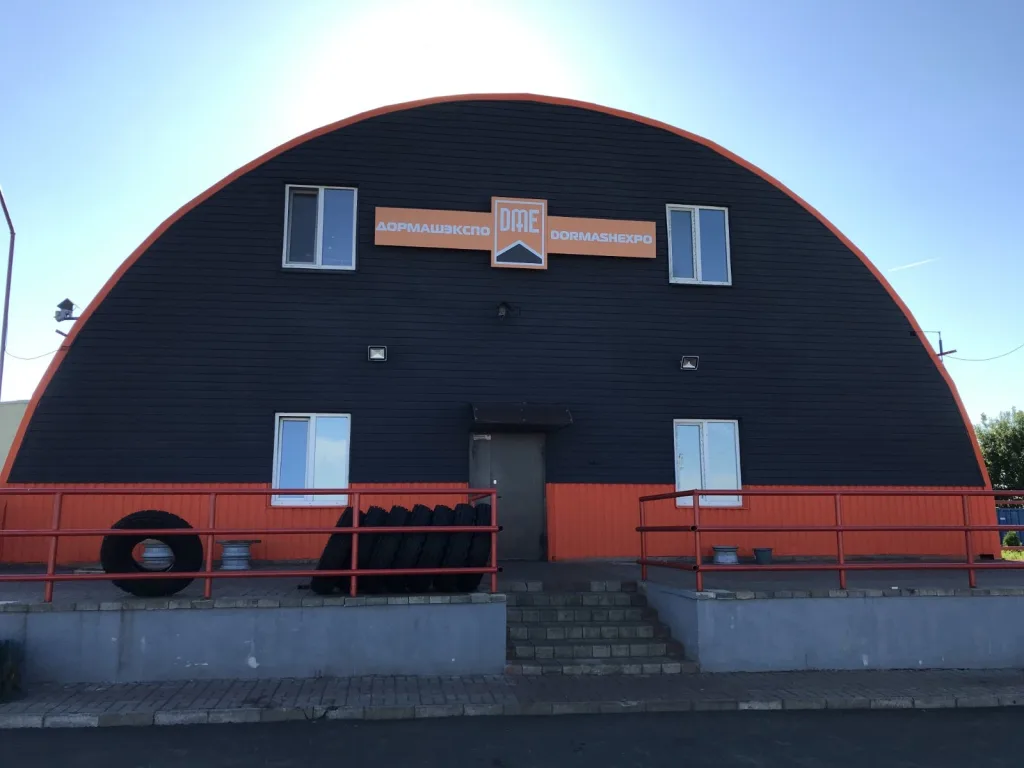 Покраска ангаров