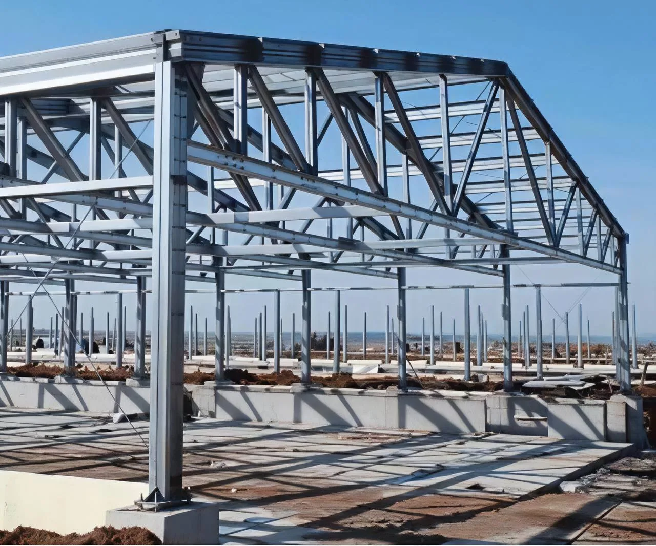 Покраска металлоконструкций