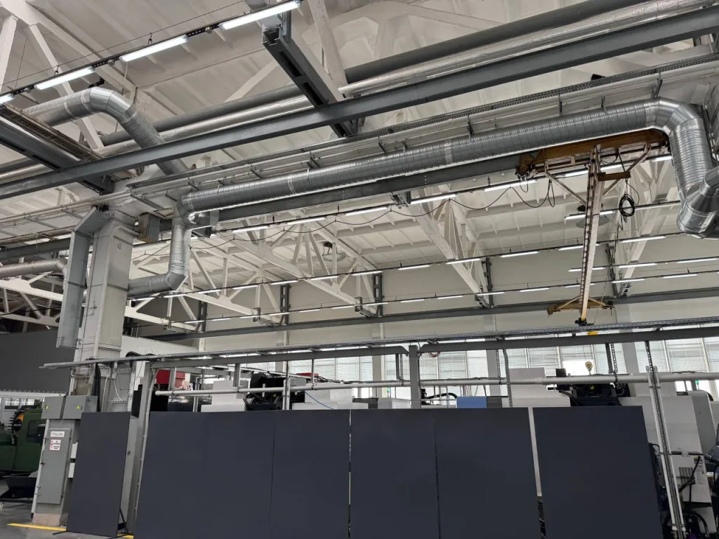 Покраска производственных помещений