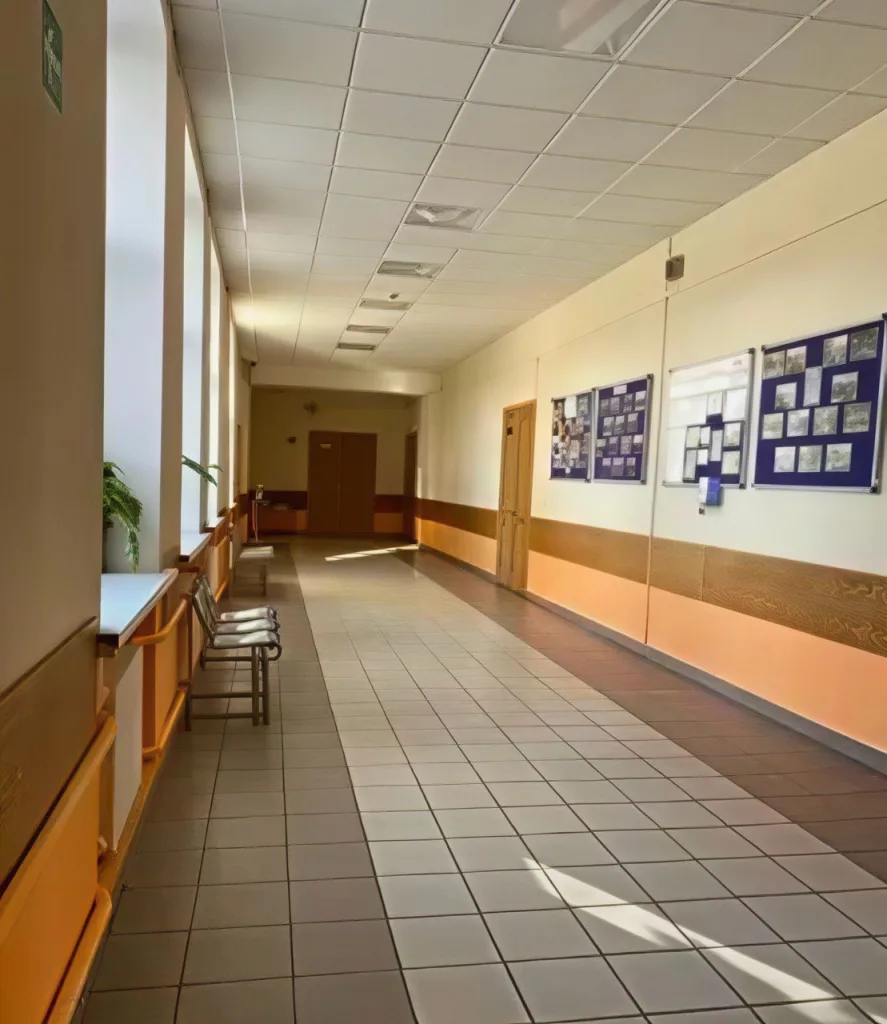 Покраска стен в школах и детских садах