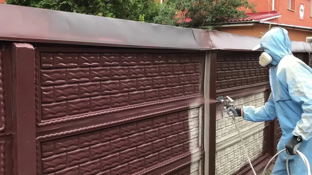 Покраска заборов - изображение №4